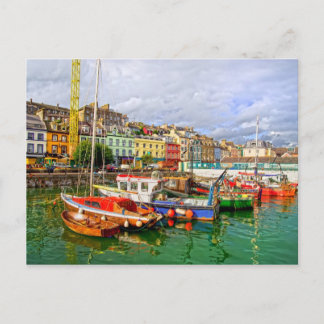 Carte Postale Port Cobh en Irlande
