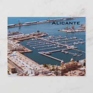 Carte Postale Port d'Alicante