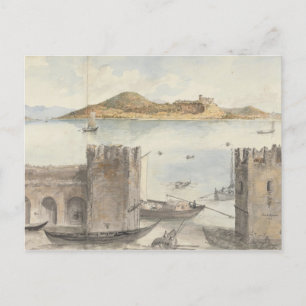 Carte Postale Port d'Arona (1795) Charles Gore