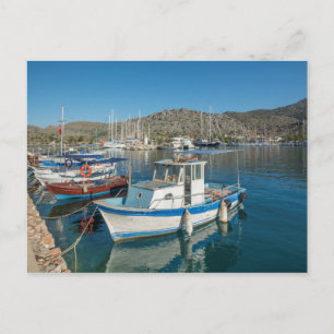 Carte Postale Port De Bozburun Près De Marmaris, Turquie