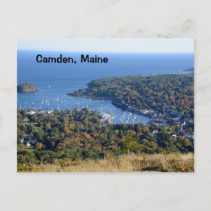 Carte Postale Port de Camden, Maine