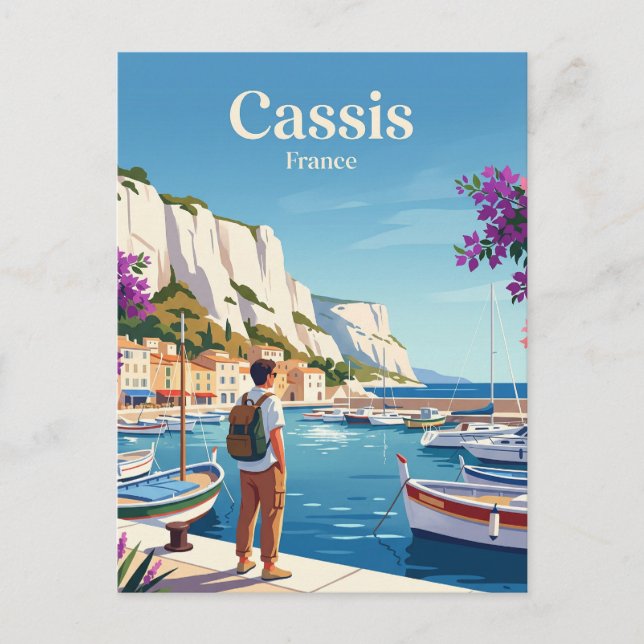 Carte Postale Port de Cassis France (Devant)