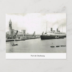 Carte Postale Port de Cherbourg