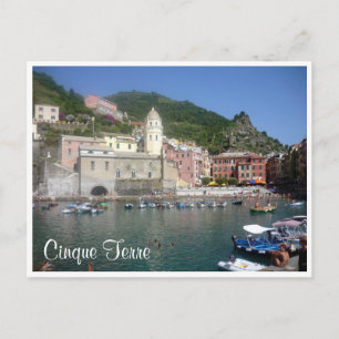 Carte Postale port de cinque vernazza