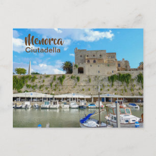 Carte Postale Port de Ciutadella de Minorque