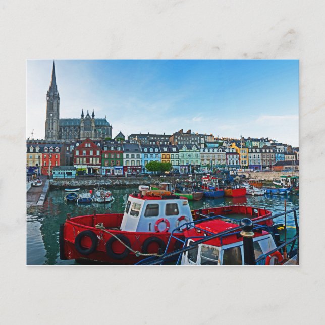Carte Postale Port de Cobh (Devant)