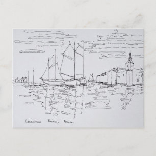 Carte Postale Port de Concarneau   Sud de la Bretagne, France