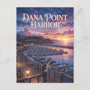 Carte Postale Port de Dana Point USA