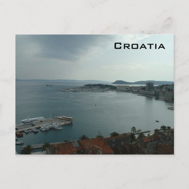 Carte Postale Port de fractionnement (Devant)