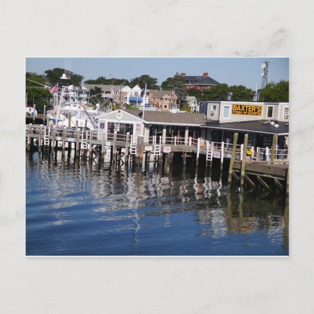 Carte Postale Port de Hyannis, Cape Cod (Devant)