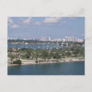 Carte Postale Port de Miami