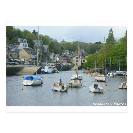 Carte Postale Port de plaisance BRETAGNE FRANCE