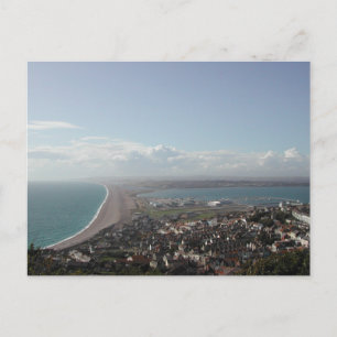 Carte Postale Port de Portland. Dorset, RU.