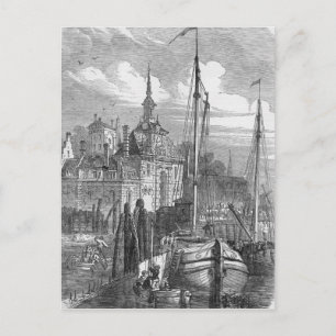 Carte Postale Port de Rotterdam, Hollande