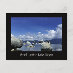 Carte Postale Port de sable, lac Tahoe