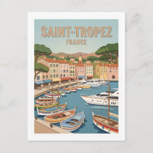 Carte Postale Port de Saint-Tropez France