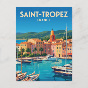Carte Postale Port de Saint-Tropez France
