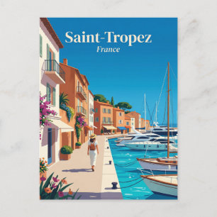 Carte Postale Port de Saint-Tropez France