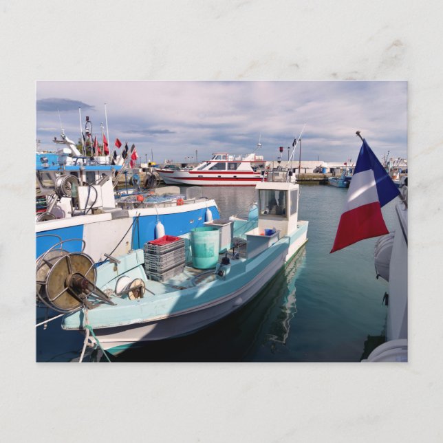 Carte Postale Port de Saintes-Maries-de-la-Mer en France (Devant)