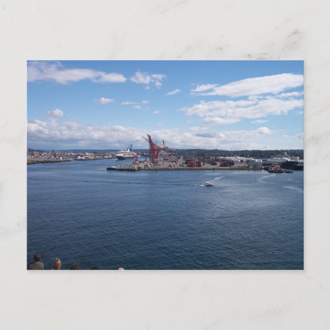 Carte Postale Port de Seattle (Devant)
