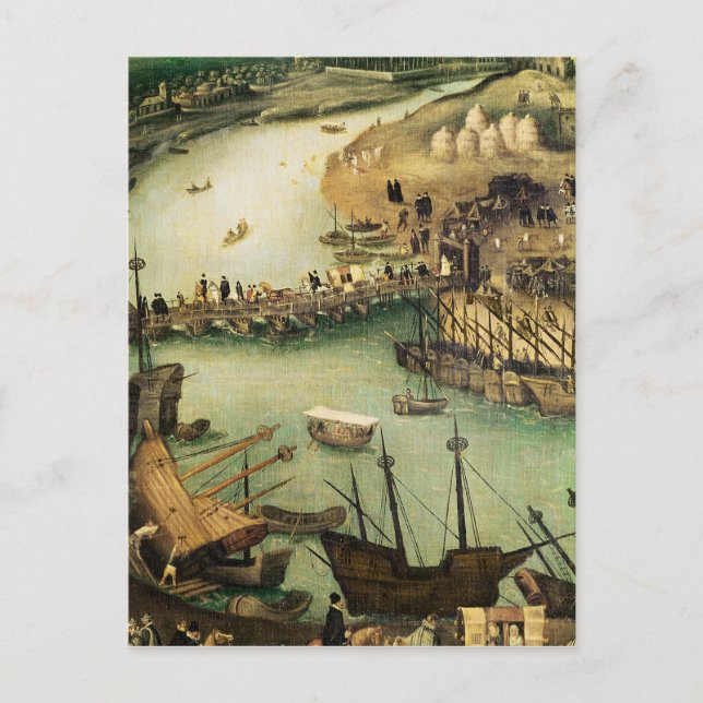 Carte Postale Port de Séville, c.1590 (Devant)