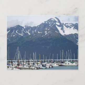 Carte Postale Port de Seward en Alaska