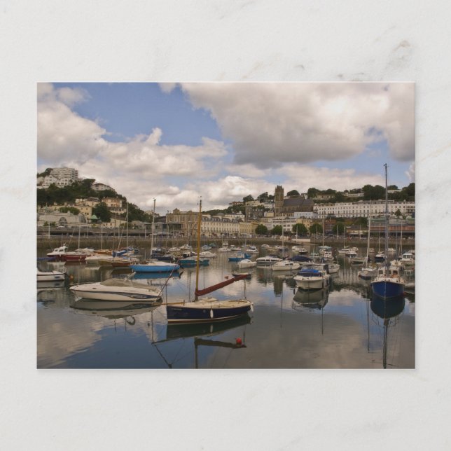 Carte Postale Port de Torquay (Devant)