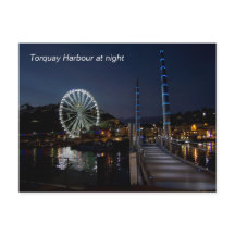 Port de Torquay la nuit