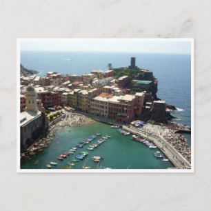 Carte Postale port de vernazza