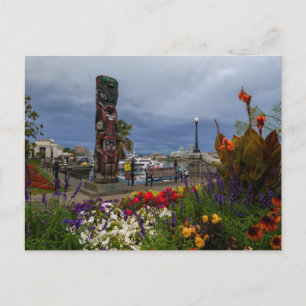 Carte Postale Port de Victoria coloré