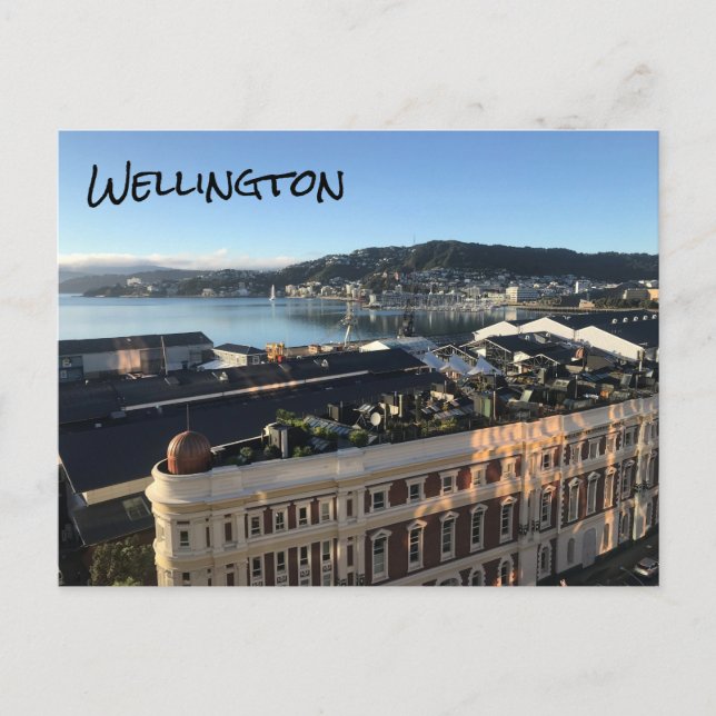 Carte Postale port de wellington (Devant)