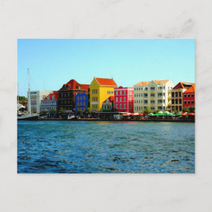 Carte Postale Port de Willemstad Curacao