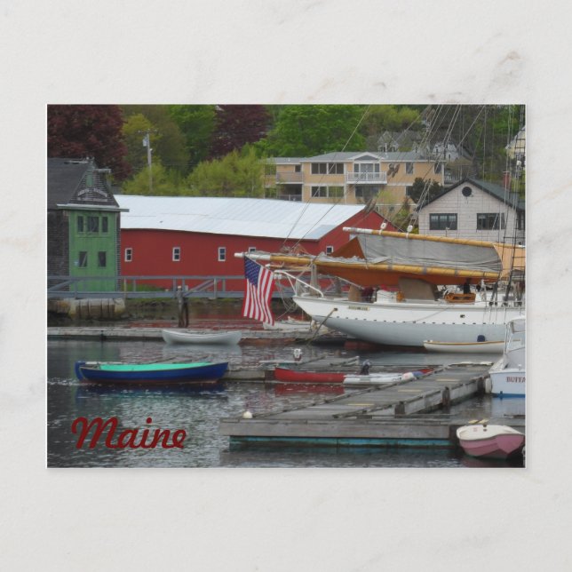 Carte Postale Port du Maine (Devant)