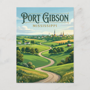 Carte Postale Port Gibson Mississippi