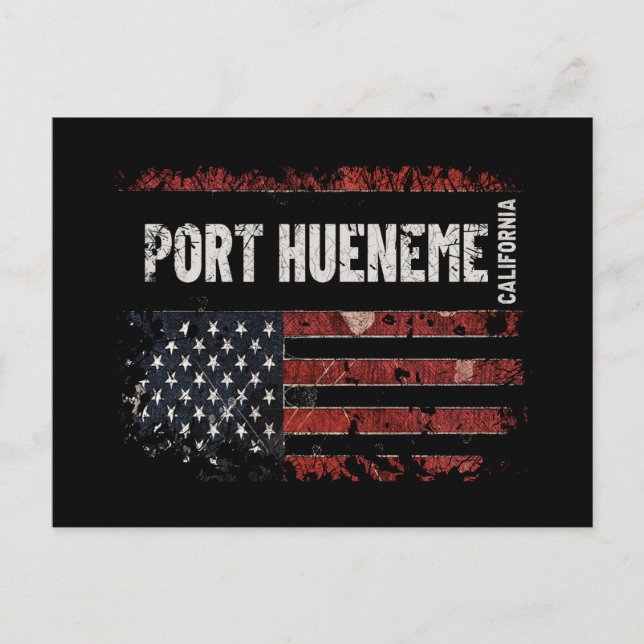 Carte Postale Port Hueneme Californie (Devant)