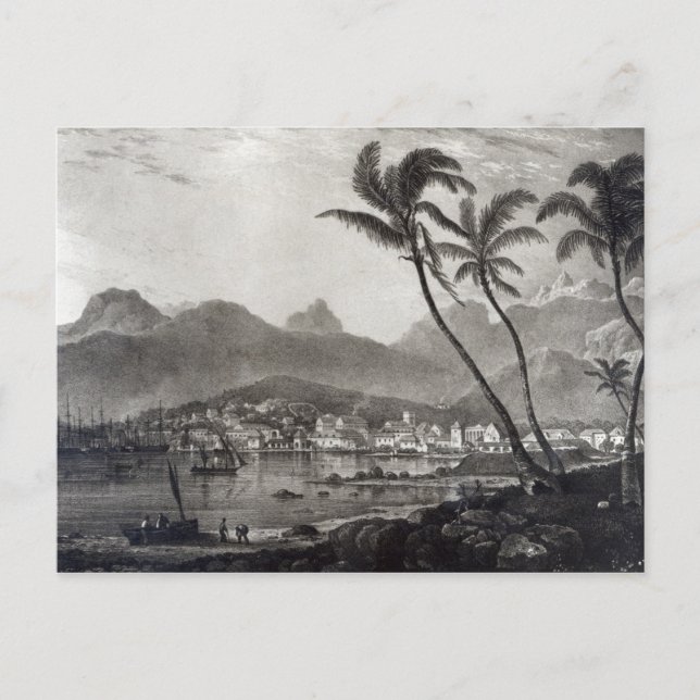 Carte Postale Port Louis "Vues sur l'île Maurice" par (Devant)