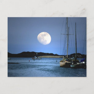 Carte Postale Port Lune Light