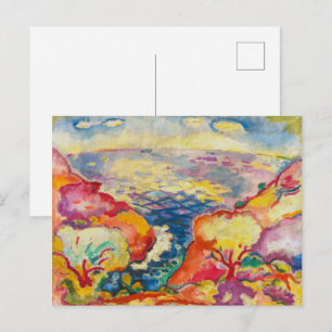 Carte Postale Port Miou Georges Braque
