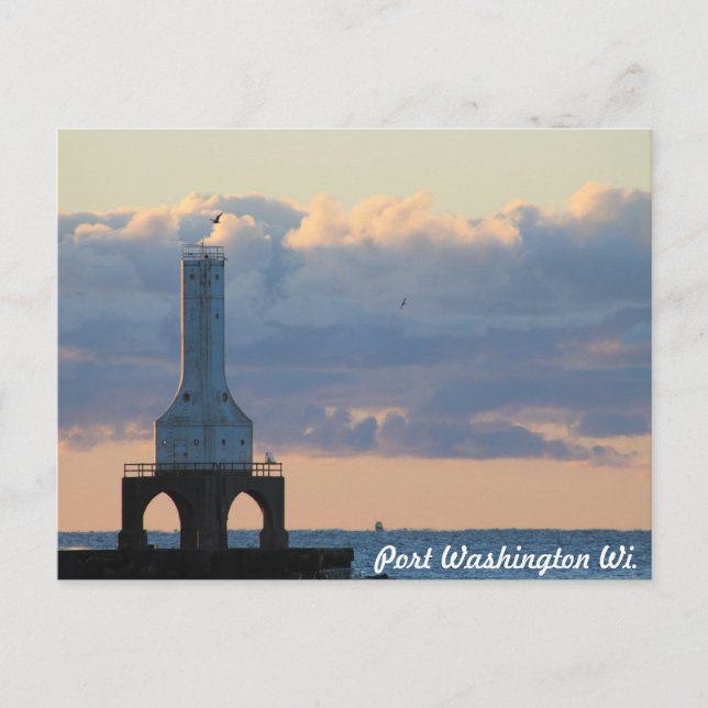 Carte Postale Port Washington, WiFi. (Devant)