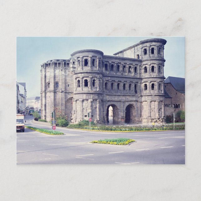 Carte Postale Porta Nigra, 4ème siècle (Devant)