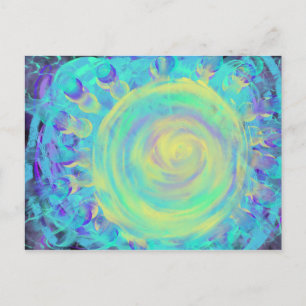 Carte Postale Portail spirituel céleste Art prophétique chrétien