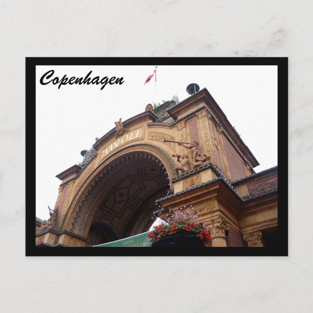 Carte Postale portail tivoli (Devant)