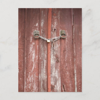 Carte Postale porte