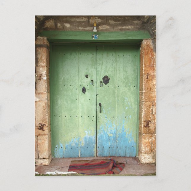 Carte Postale porte (Devant)