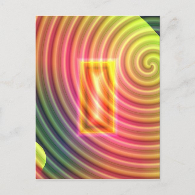 Carte Postale Porte cachée (Devant)