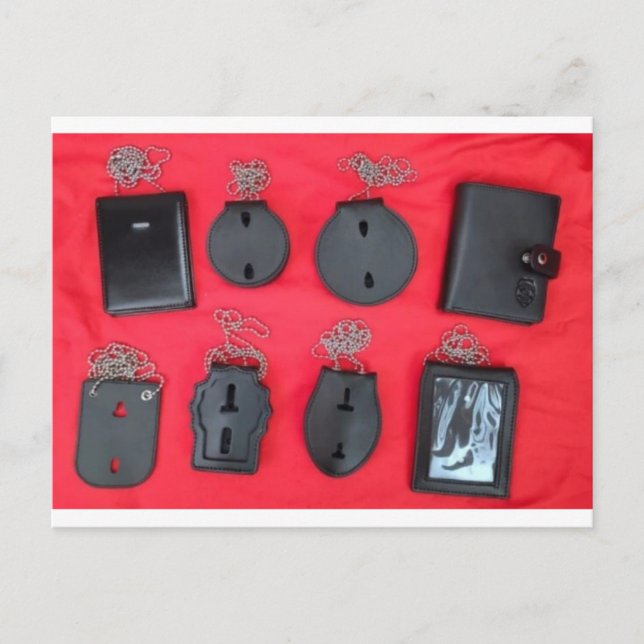 Carte Postale Porte-clés en cuir, Porte-clés (Devant)