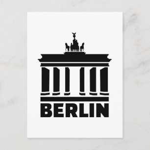 Carte Postale Porte de Berlin Brandenburg
