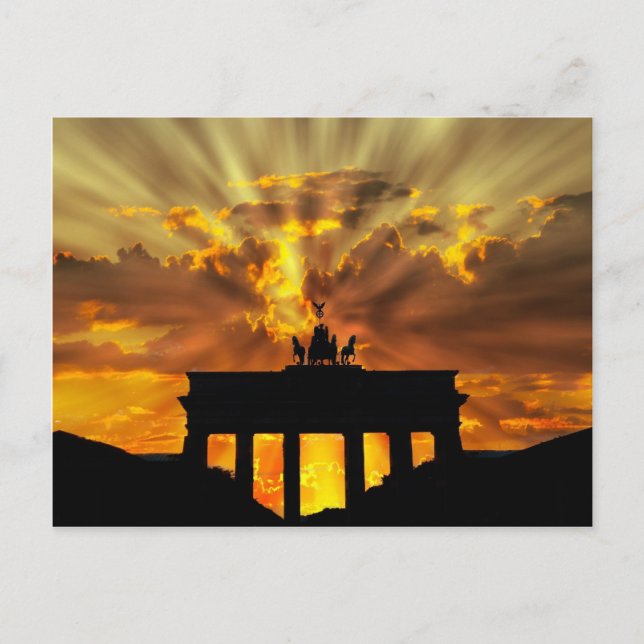 Carte Postale Porte de Brandebourg (Devant)