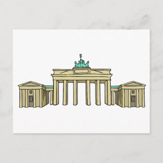Carte Postale Porte de Brandebourg à Berlin