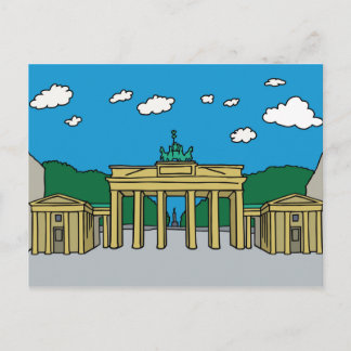Carte Postale Porte de Brandebourg à Berlin